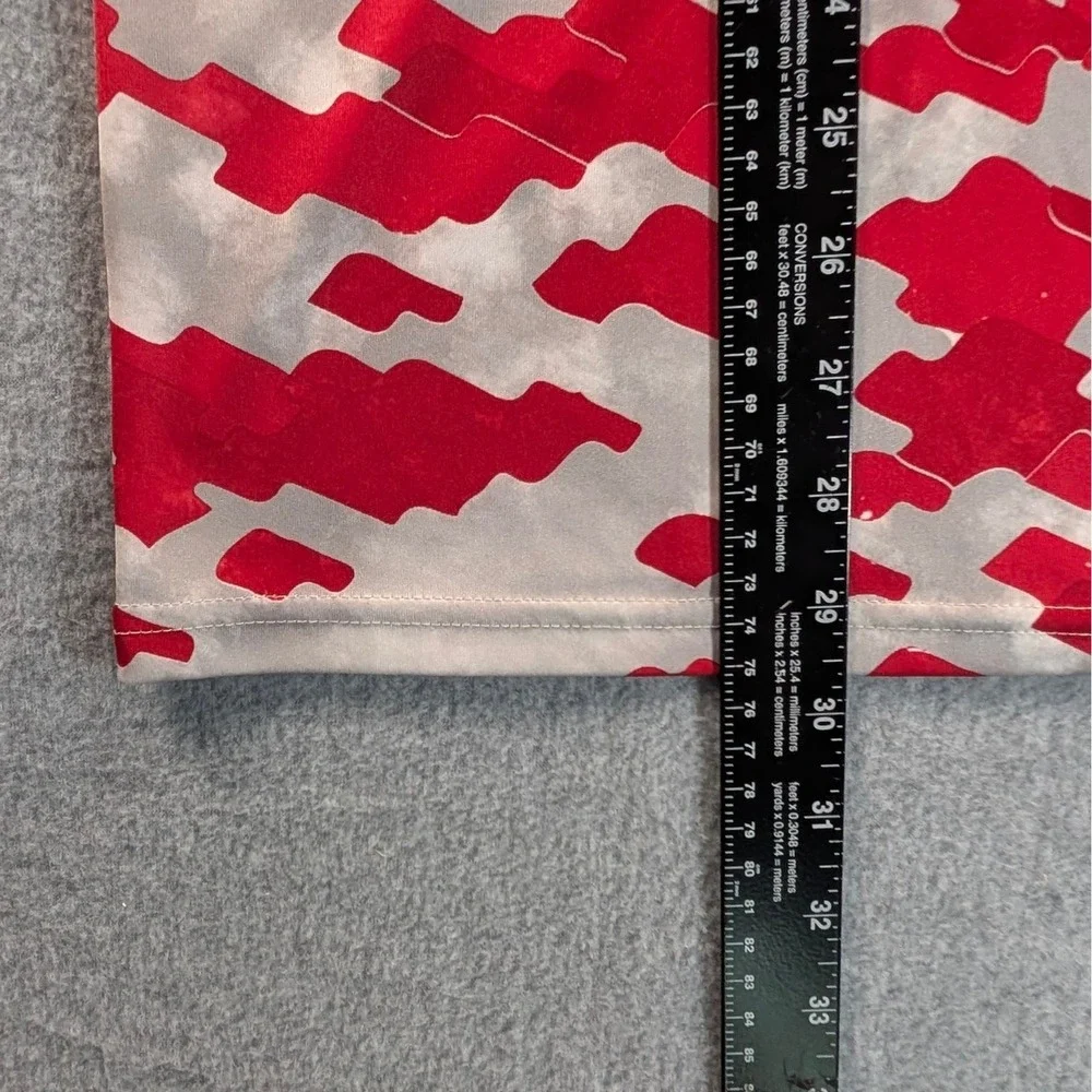 Adidas Manchester United Pre-Match Training Jersey Red White Camo Mens Medium